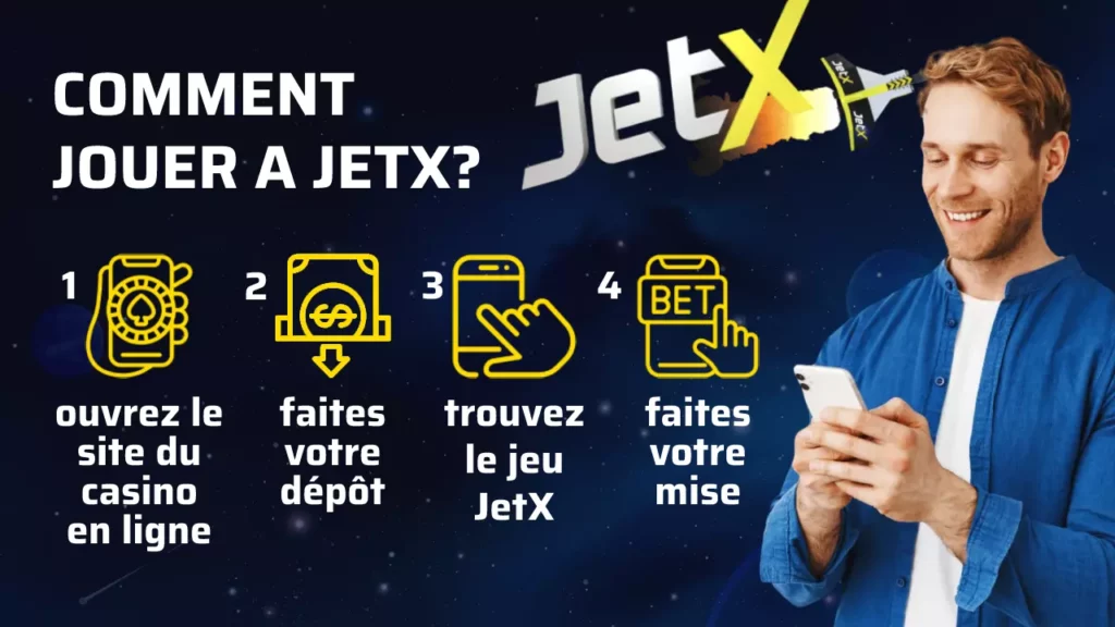 comment jouer a JetX